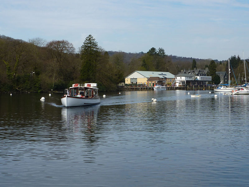 Ferry across the lake